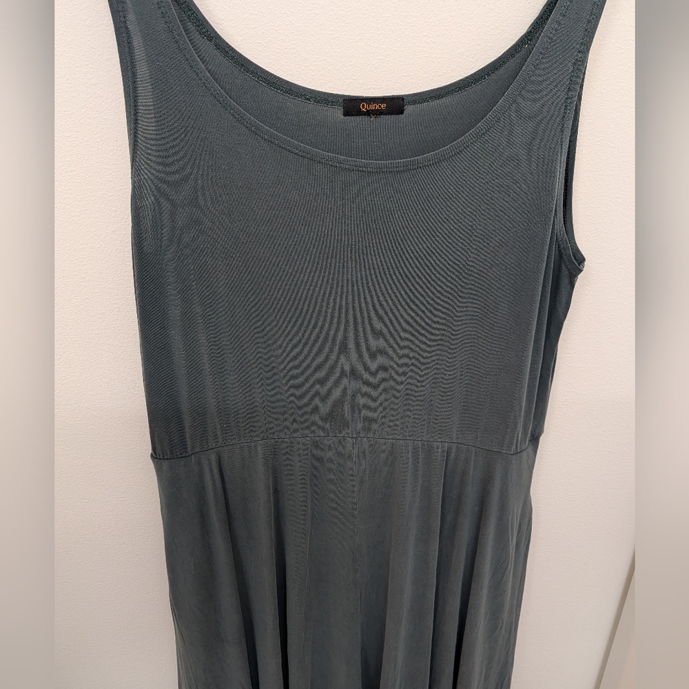 Gray Sleeveless Dress - Picture 4 of 4